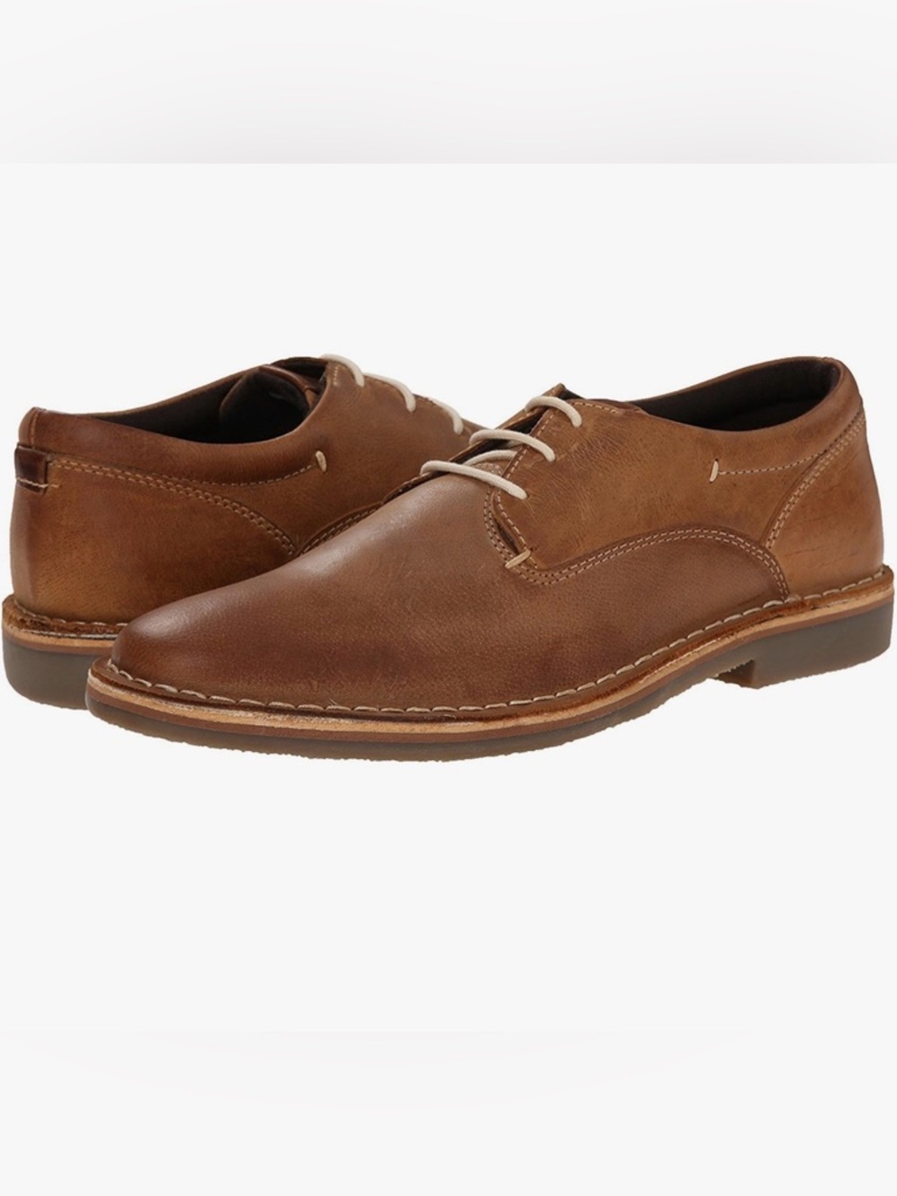 Steve Madden Harpoon Tan Leather Dress Shoes